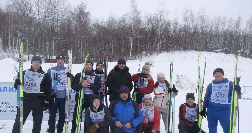 Соревнования по лыжам