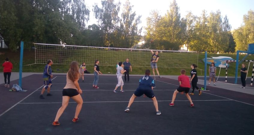 Досуговое мероприятие для молодежи – игра в волейбол!